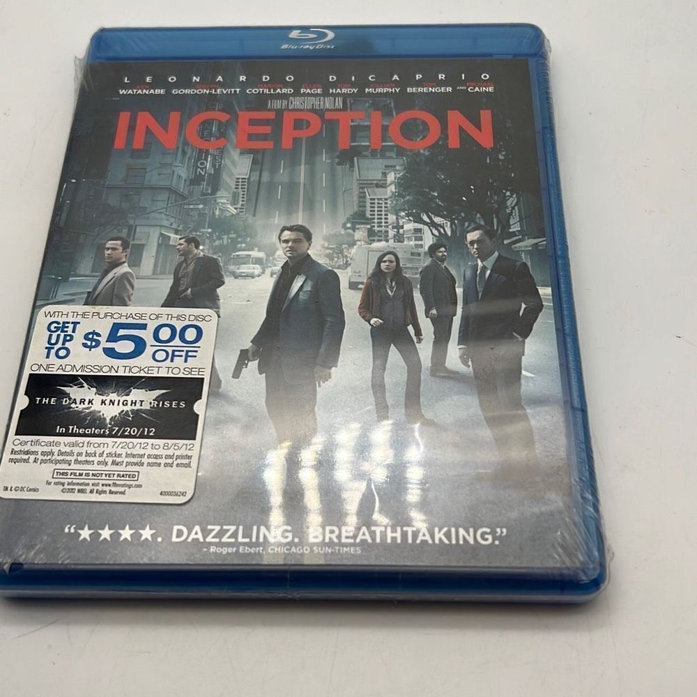 Inception (Blu-ray) - Blu-ray By Leonardo DiCaprio - factory sealed